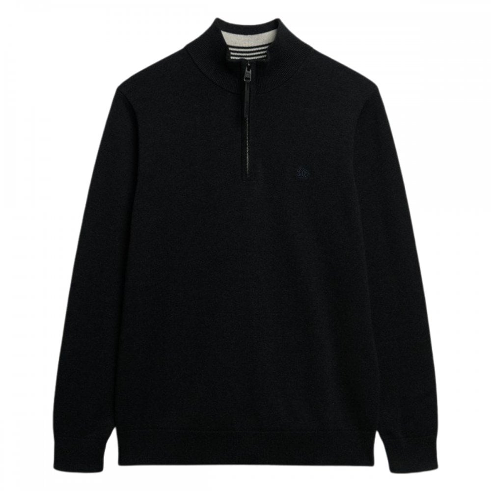 Superdry Essentials Cotton Half Zip Jumper