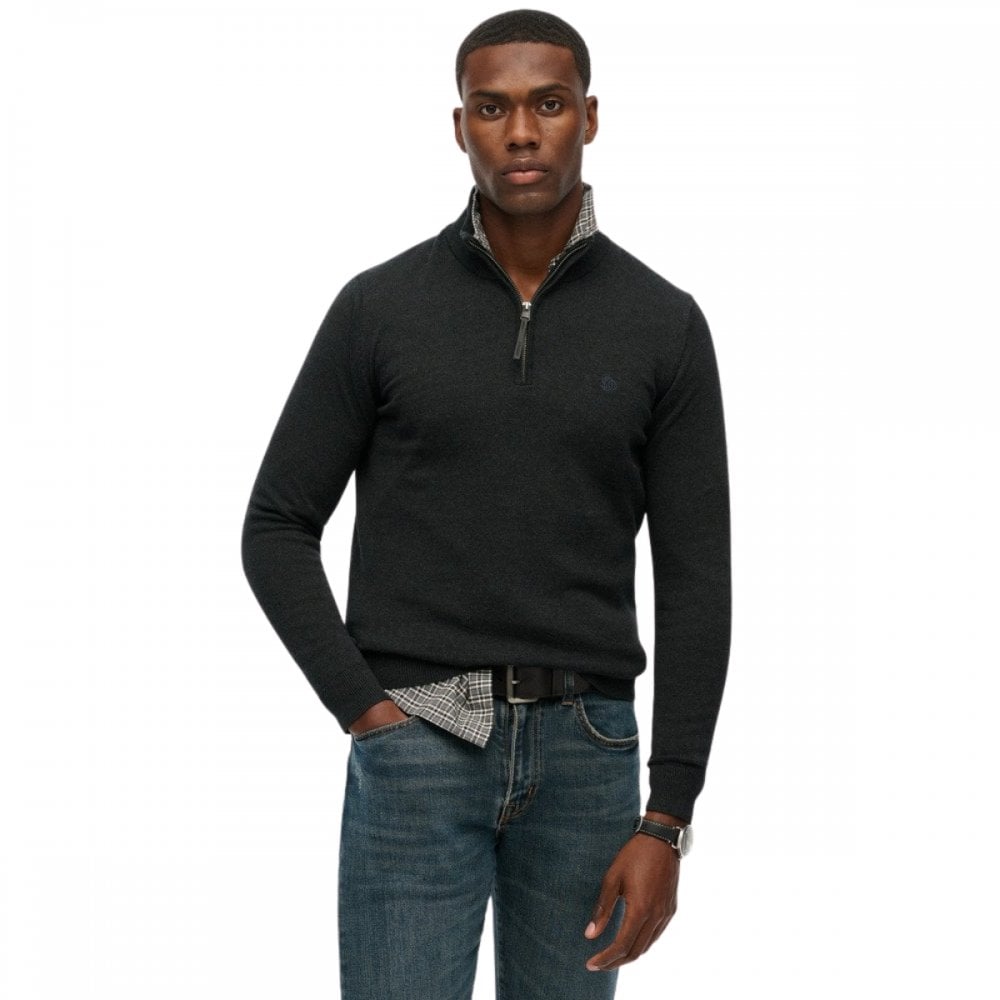 Superdry Essentials Cotton Half Zip Jumper
