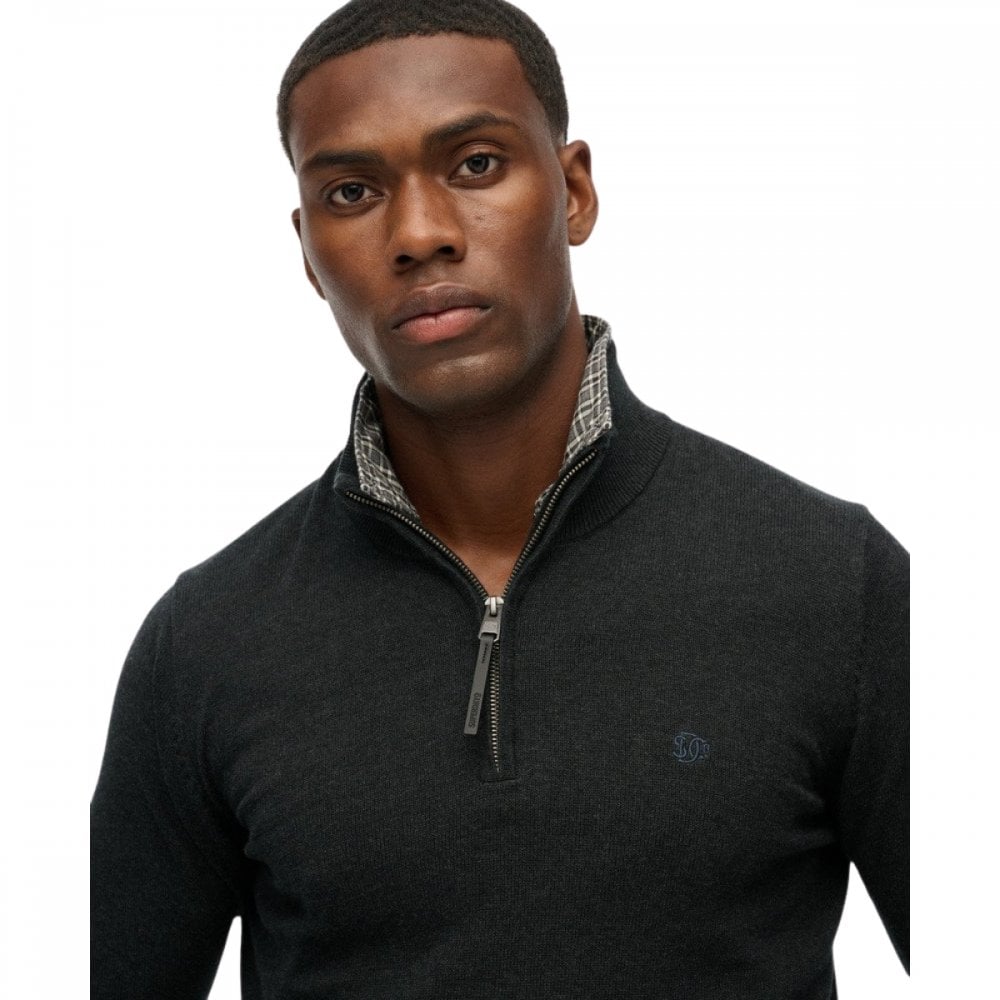 Superdry Essentials Cotton Half Zip Jumper