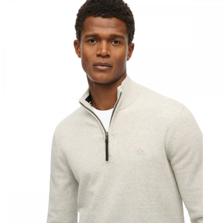 Superdry Essentials Cotton Half Zip Jumper