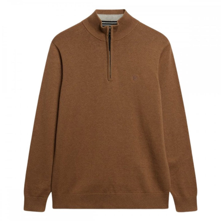 Superdry Essentials Cotton Half Zip Jumper