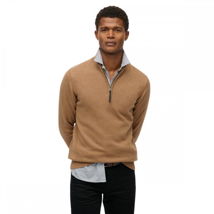 Superdry Essentials Cotton Half Zip Jumper
