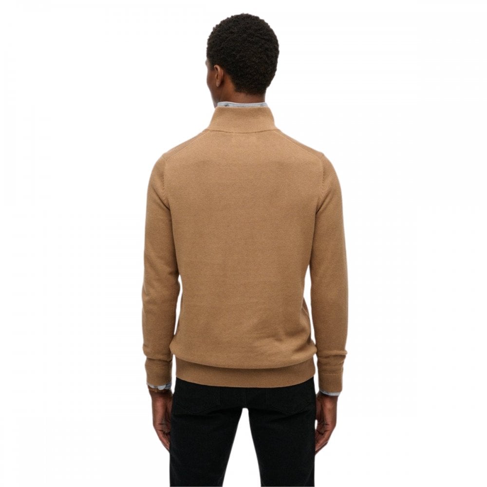 Superdry Essentials Cotton Half Zip Jumper