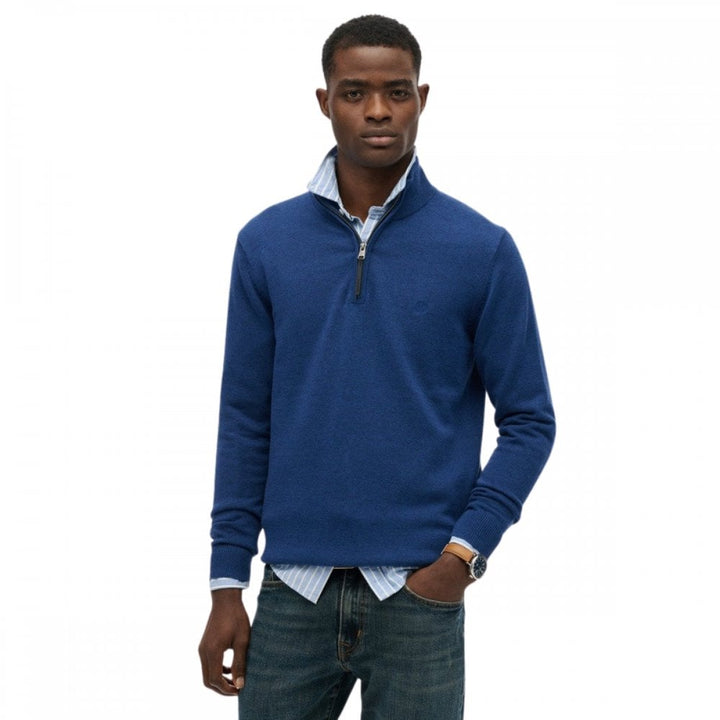 Superdry Essentials Cotton Half Zip Jumper