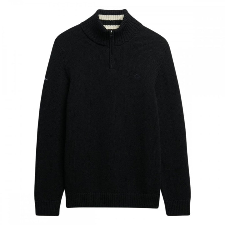 Superdry Cotton Half Zip Knit Jumper