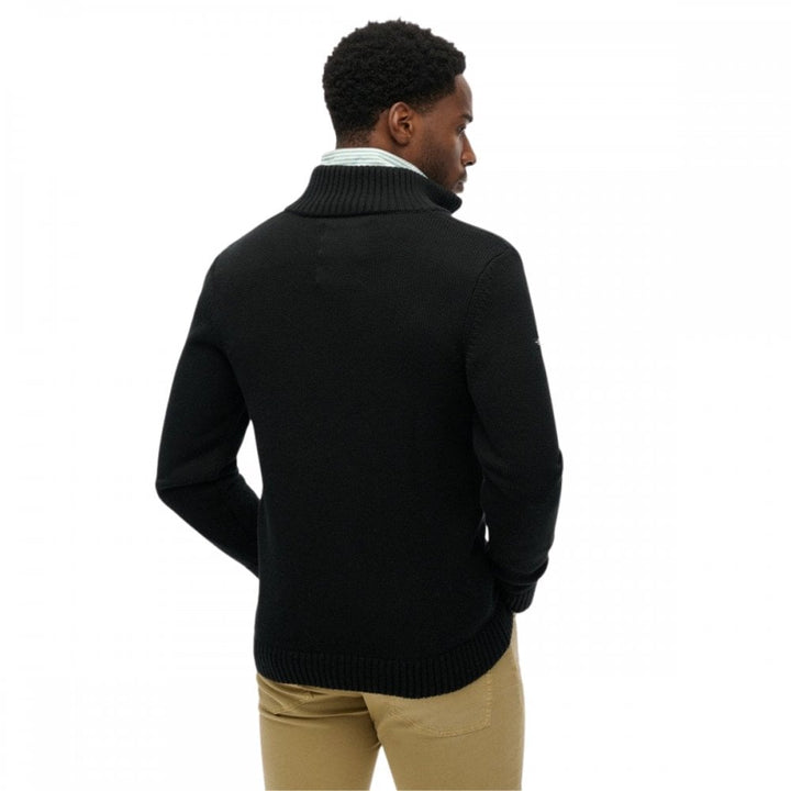 Superdry Cotton Half Zip Knit Jumper