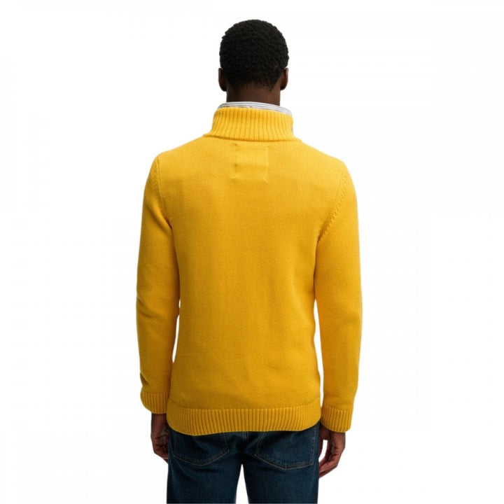 Superdry Cotton Half Zip Knit Jumper