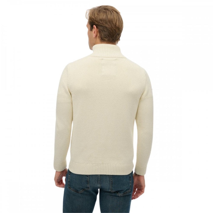 Superdry Cotton Half Zip Knit Jumper
