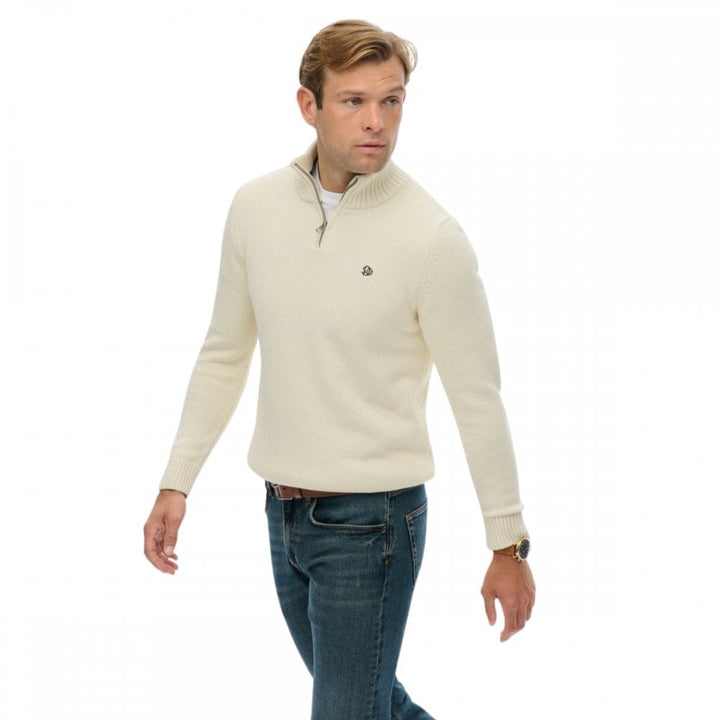 Superdry Cotton Half Zip Knit Jumper