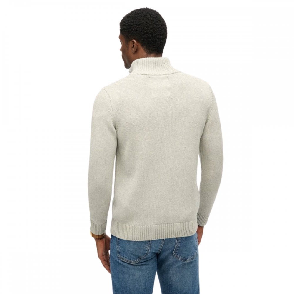 Superdry Cotton Half Zip Knit Jumper