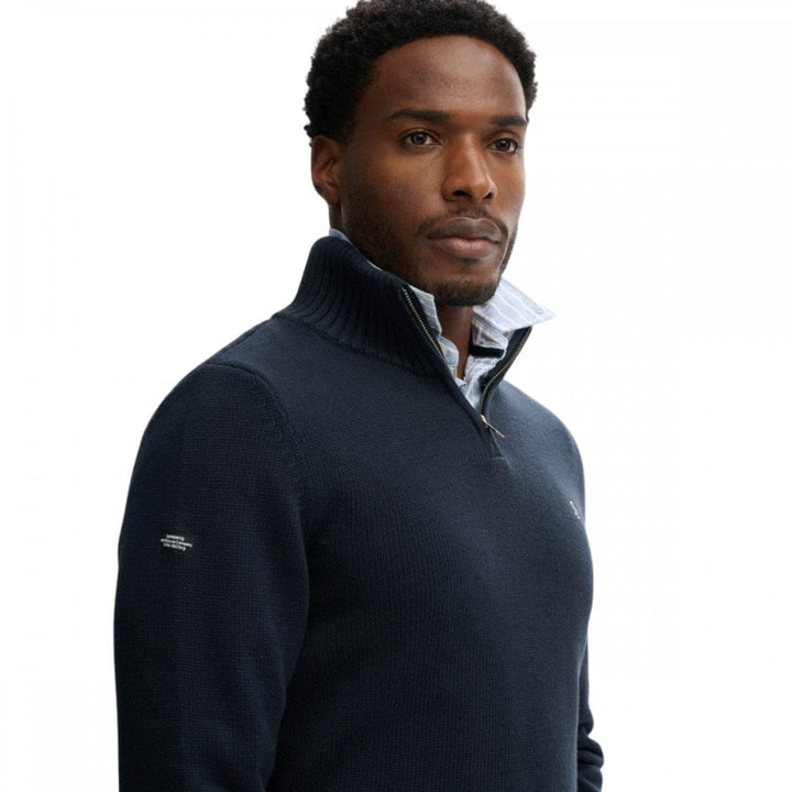 Superdry Cotton Half Zip Knit Jumper