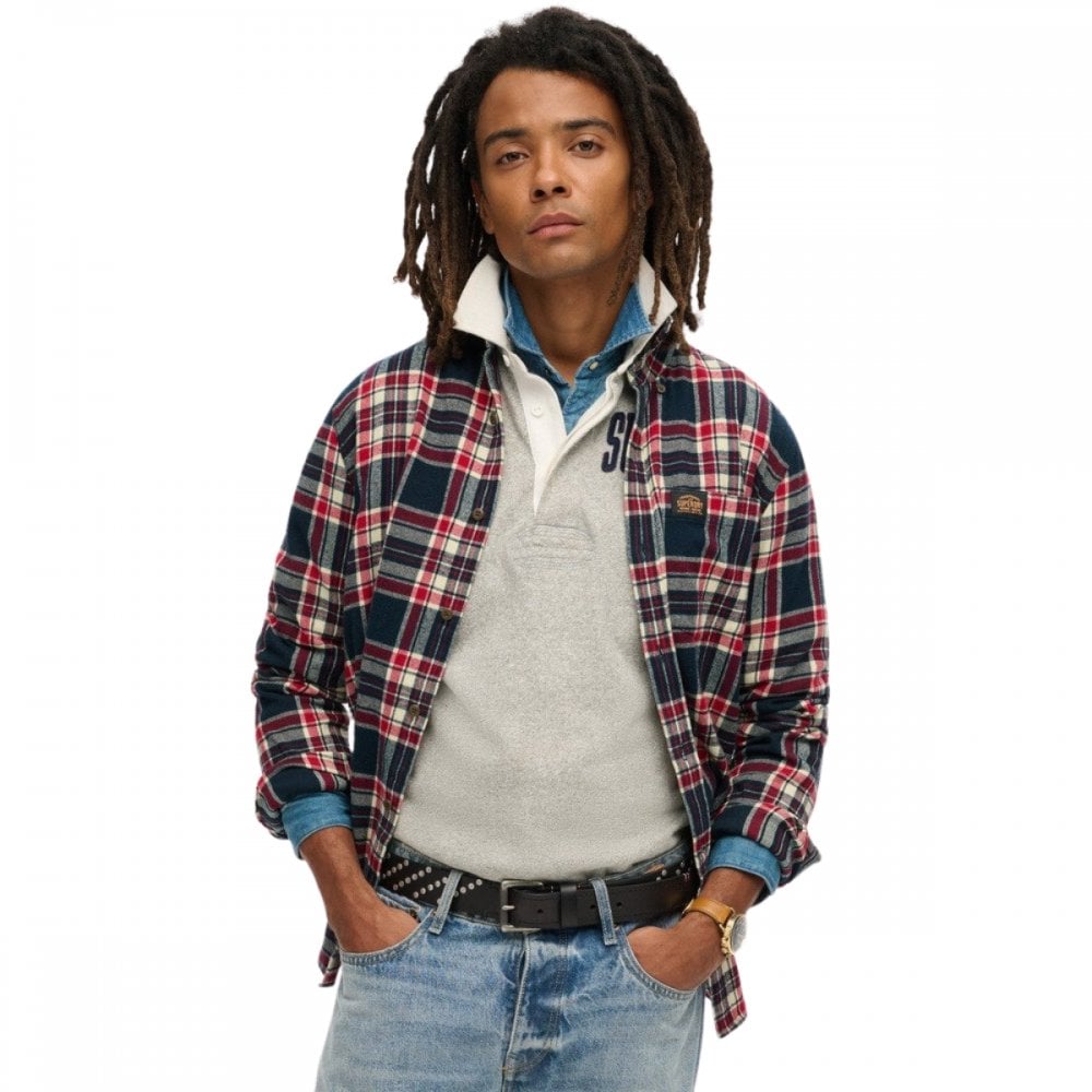 Superdry Branded Buckle Goods Belt