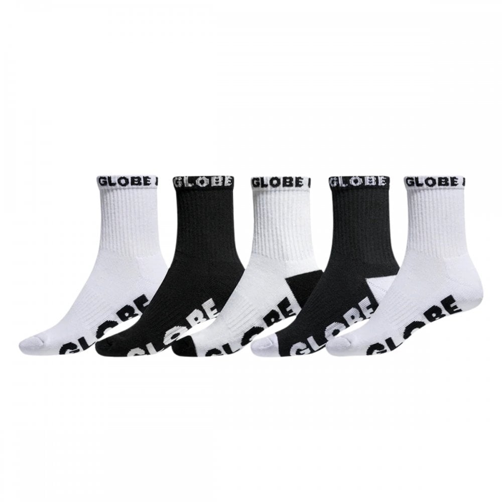 Globe Youth Quarter Sock 5 Pack