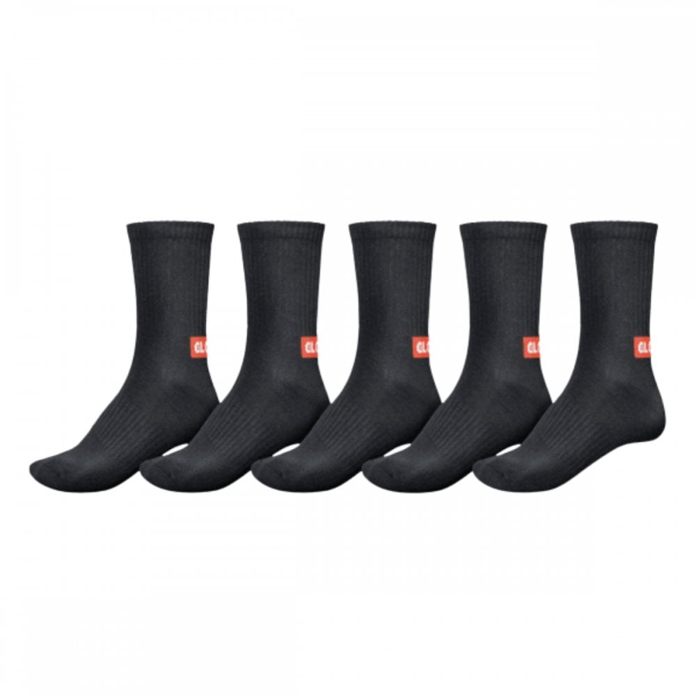 Globe Minibar Crew Sock 5 Pack