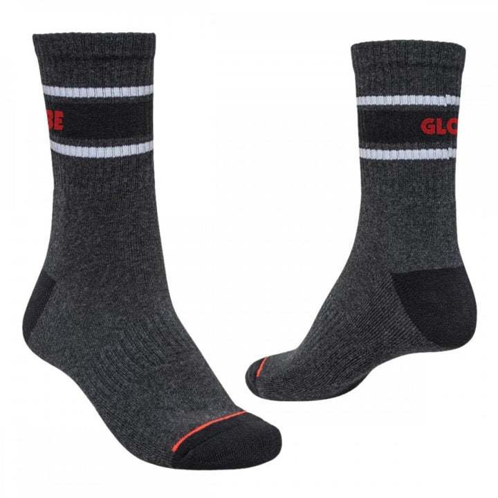 Globe Triple Stripe Crew Sock 5 Pack