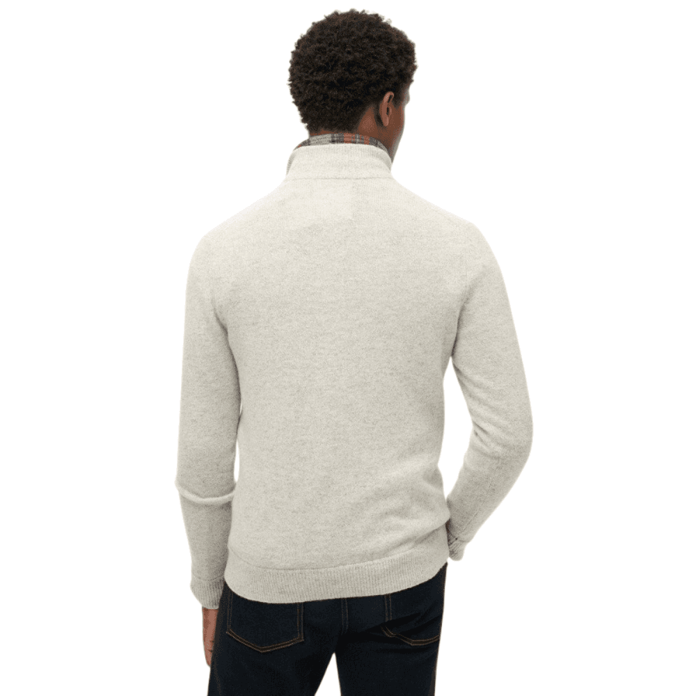 Superdry Essential Embroidered Knitted Half Zip Jumper