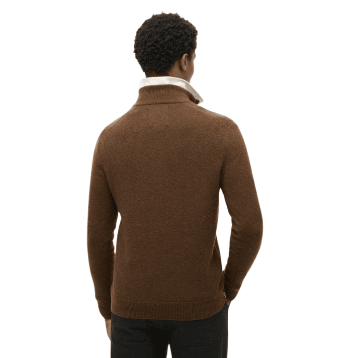 Superdry Essential Embroidered Knitted Half Zip Jumper