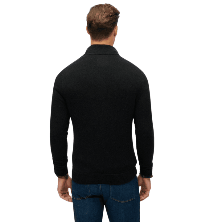 Superdry Essential Embroidered Knitted Half Zip Jumper