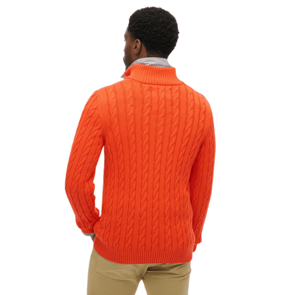 Superdry Organic Cotton Classic Cable Half-Zip Jumper