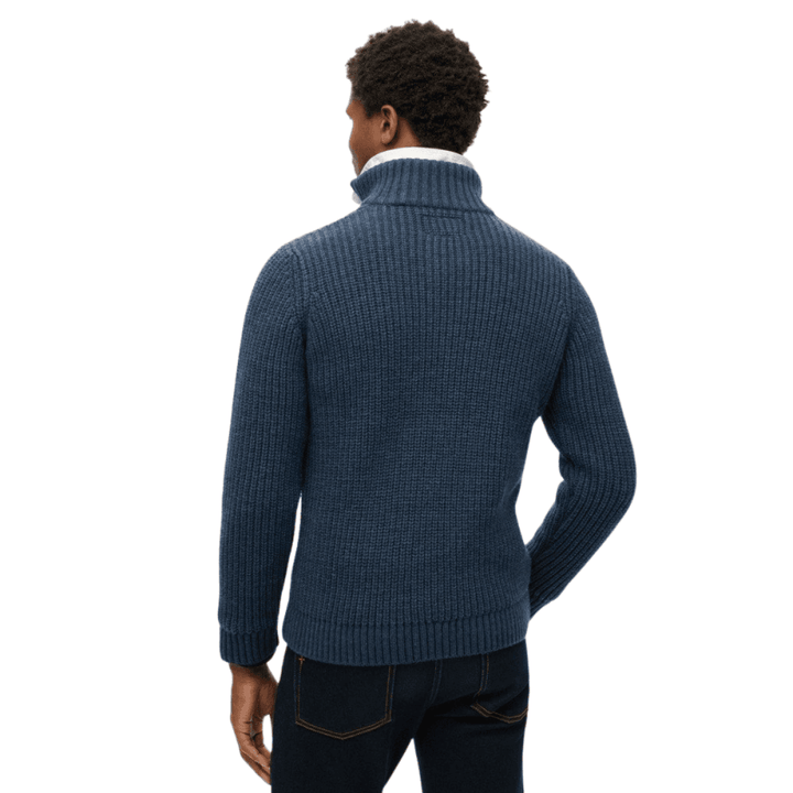 Superdry Jacob Cable Knit Half Zip Jumper
