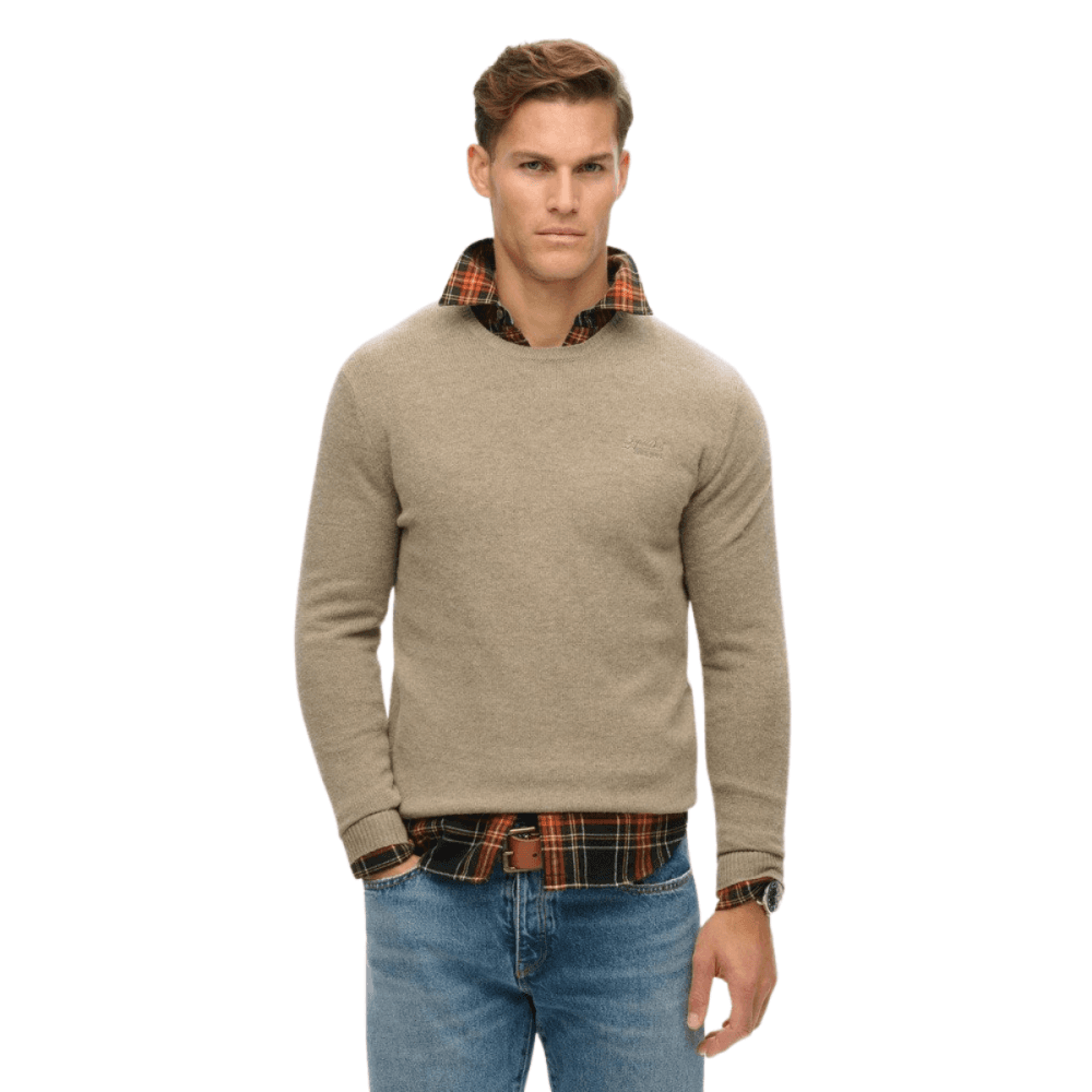 Superdry Essential Slim Fit Crew Jumper