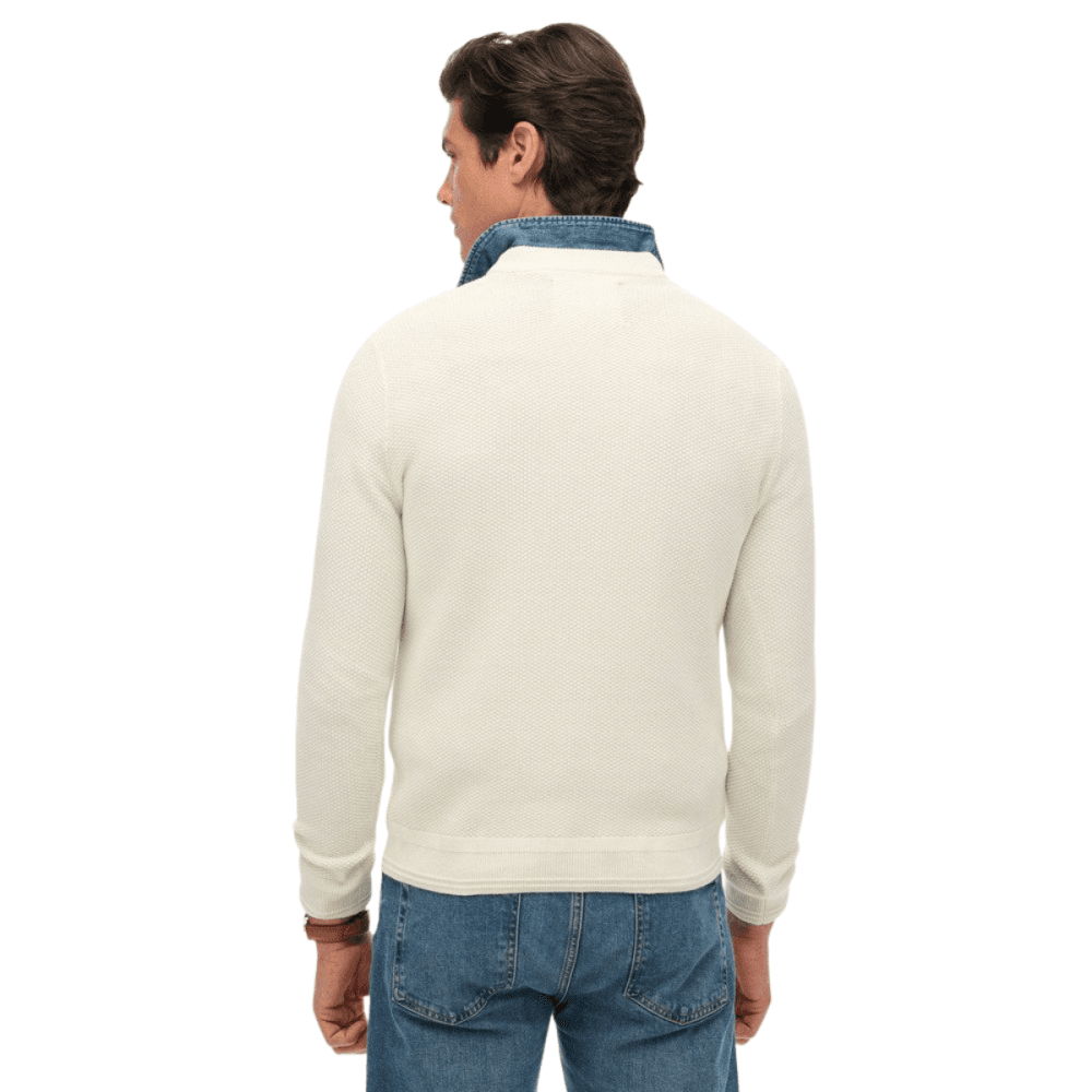 Superdry Light Weight Cotton Texture Jumper