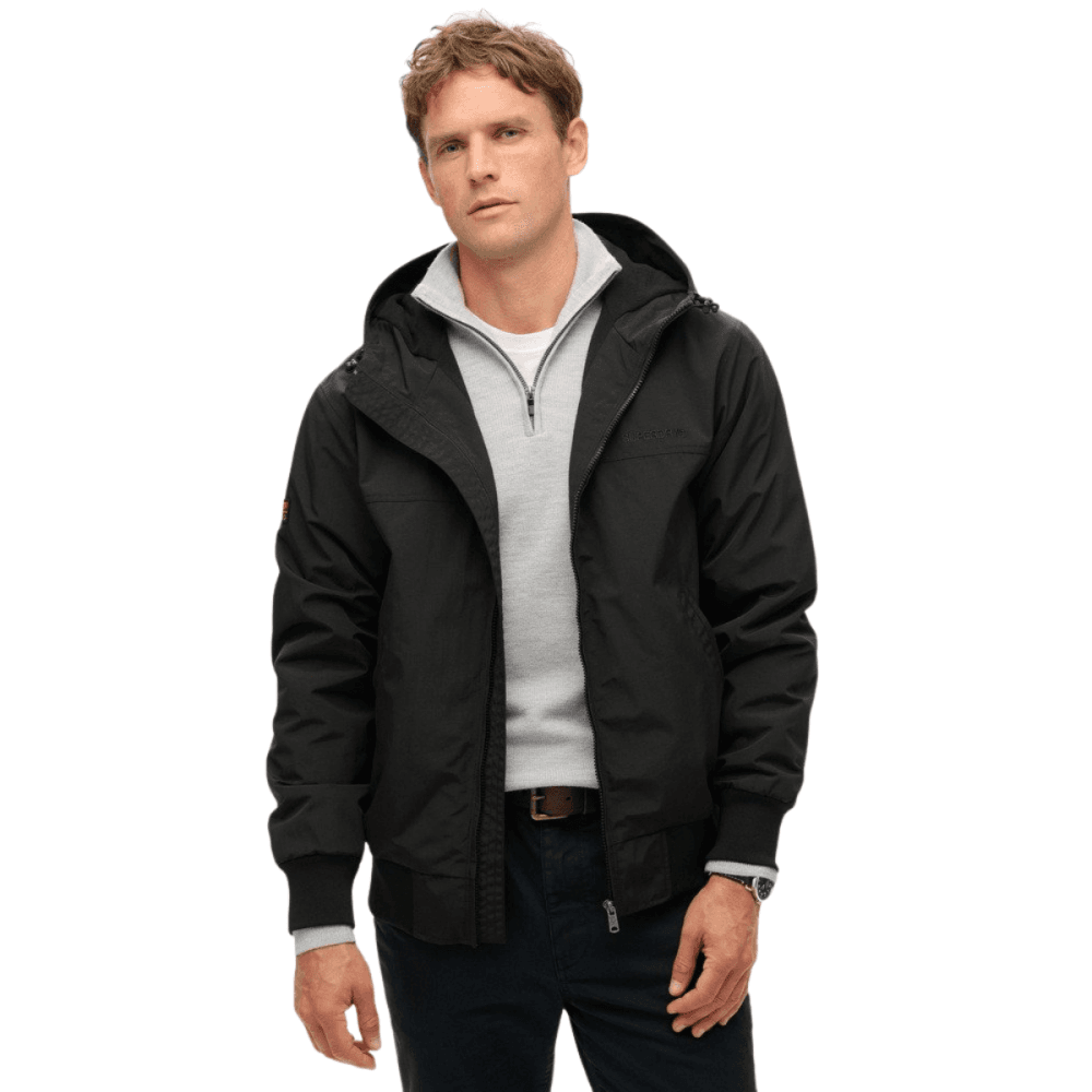 Superdry Surplus Nylon Hooded Bomber Jacket