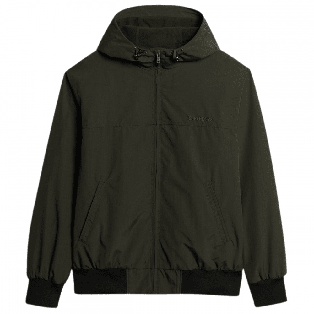 Superdry Surplus Nylon Hooded Bomber Jacket