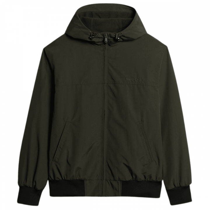 Superdry Surplus Nylon Hooded Bomber Jacket