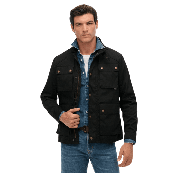 Superdry Merchant Wax Racer Jacket