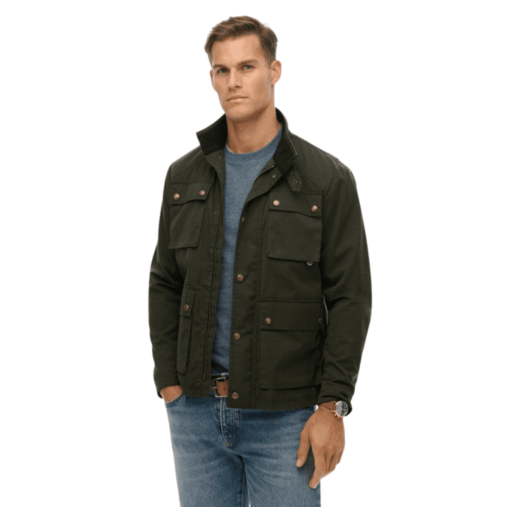 Superdry Merchant Wax Racer Jacket