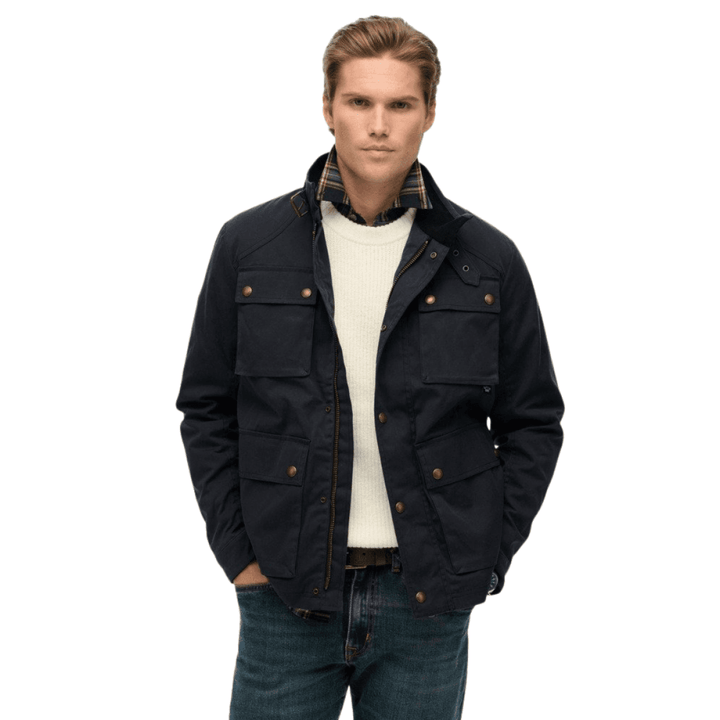 Superdry Merchant Wax Racer Jacket