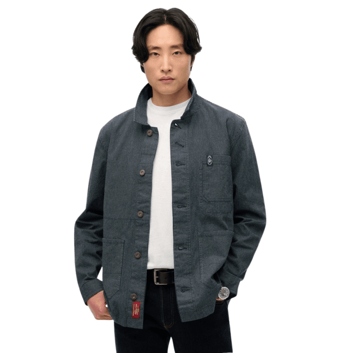 Superdry Merchant Stripe Worker Jacket