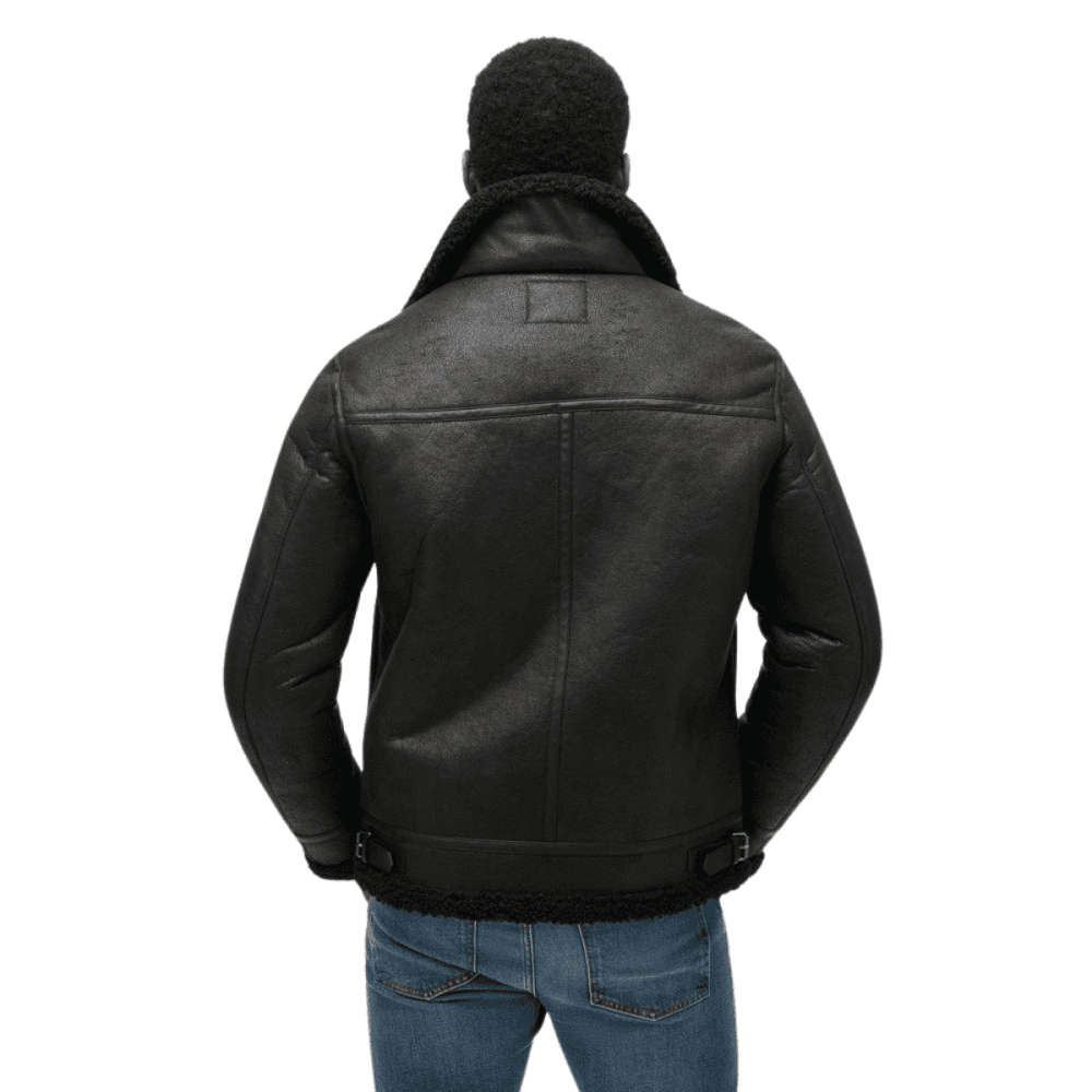 Superdry Faux Shearling Aviator Jacket
