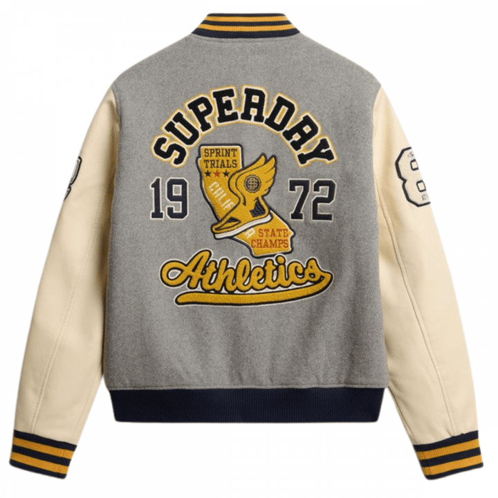 Superdry College Patched Bomber Jacket