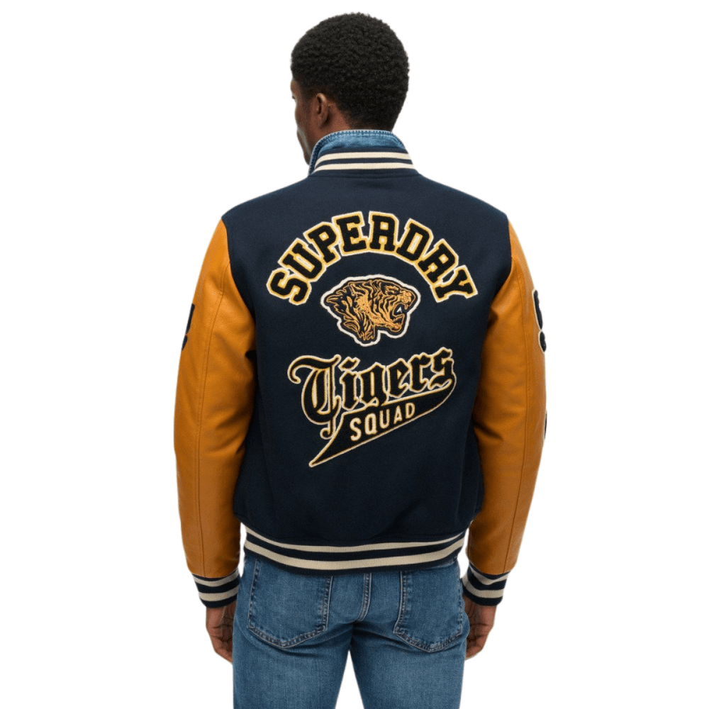 Superdry Vintage Patched Varsity Jacket