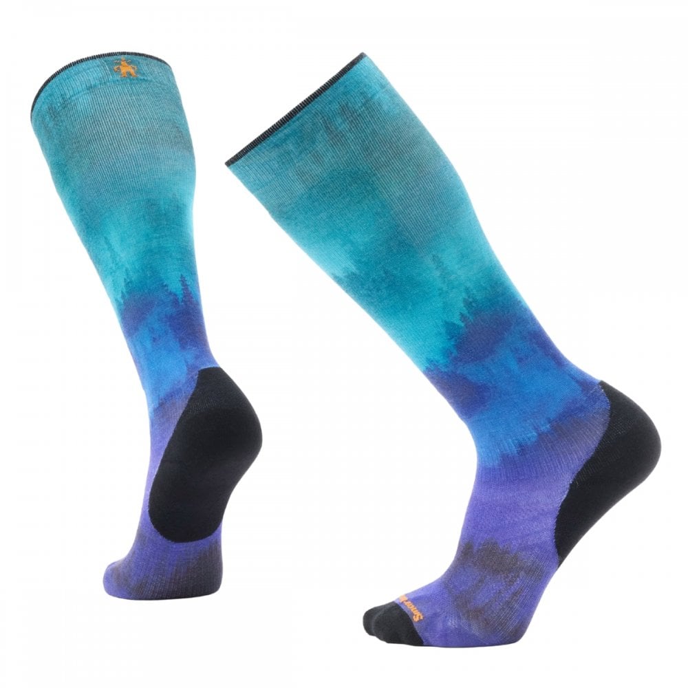 Smartwool Ski Targeted Cushion Compression Print Socks
