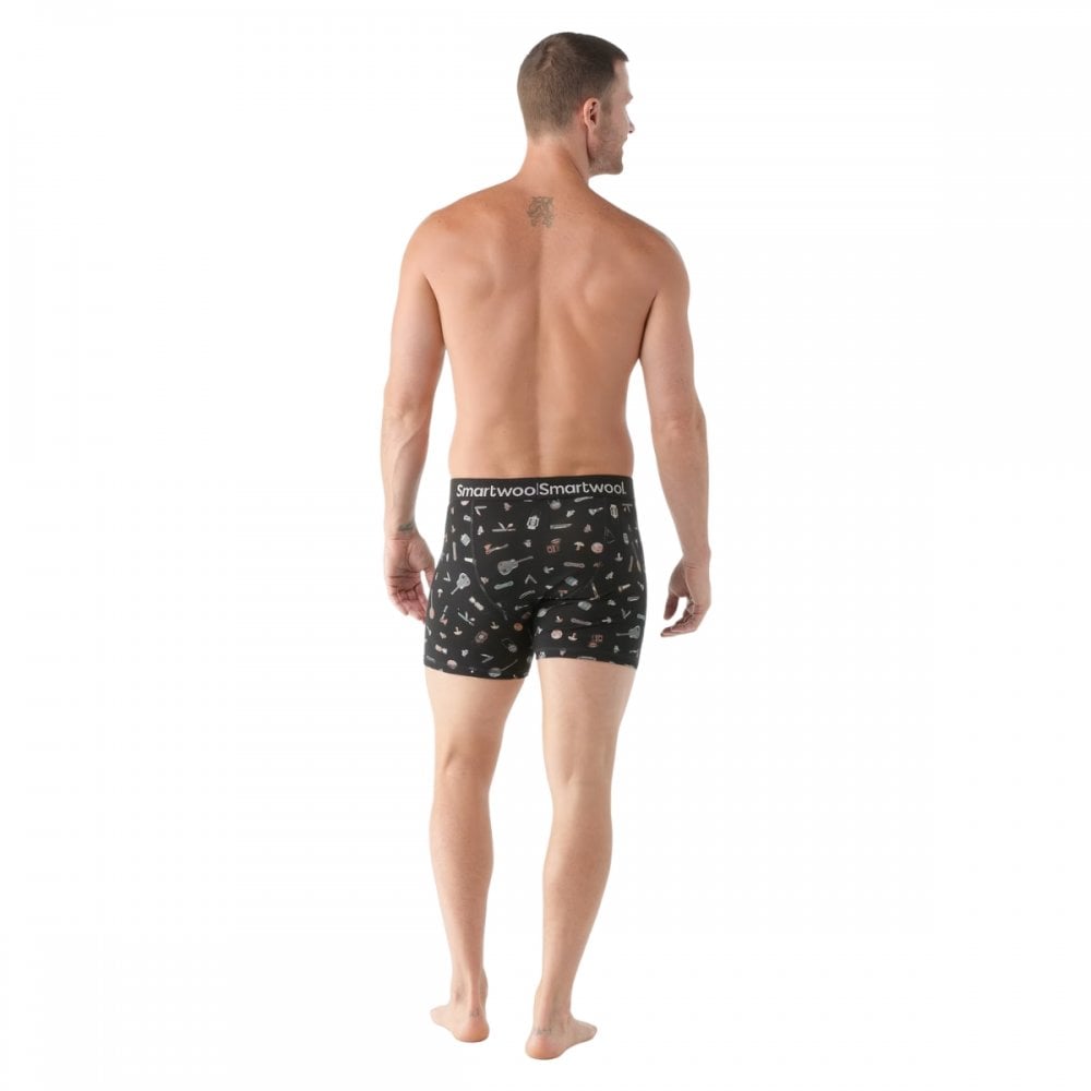 Smartwool Mens Merino Print Boxer Brief