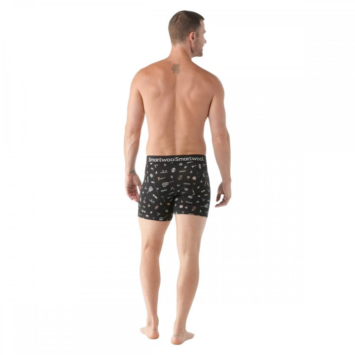 Smartwool Mens Merino Print Boxer Brief