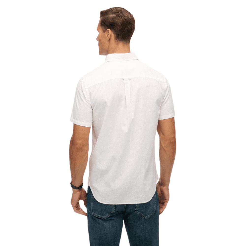 Superdry City Cotton Linen Short Sleeve Shirt