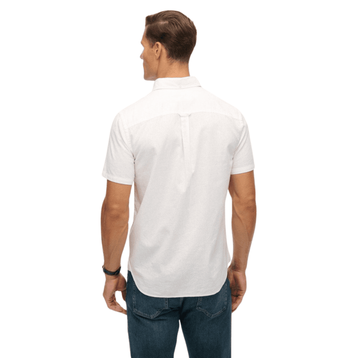 Superdry City Cotton Linen Short Sleeve Shirt