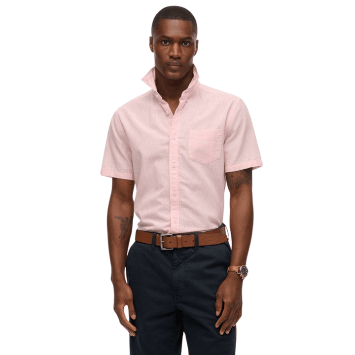 Superdry City Cotton Linen Short Sleeve Shirt