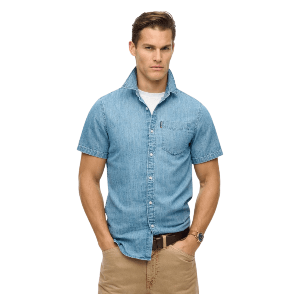 Superdry Essential S/S Denim Shirt