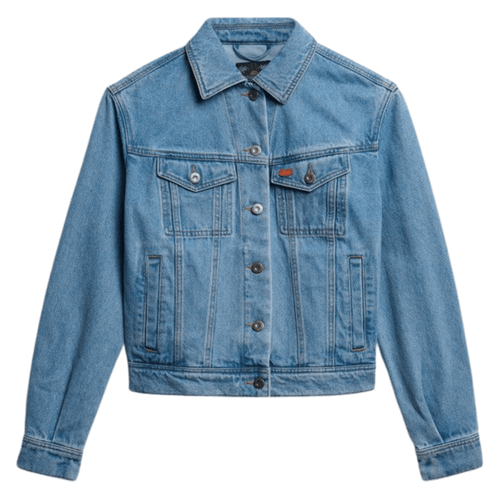 Superdry Womens Embellished Denim Jacket