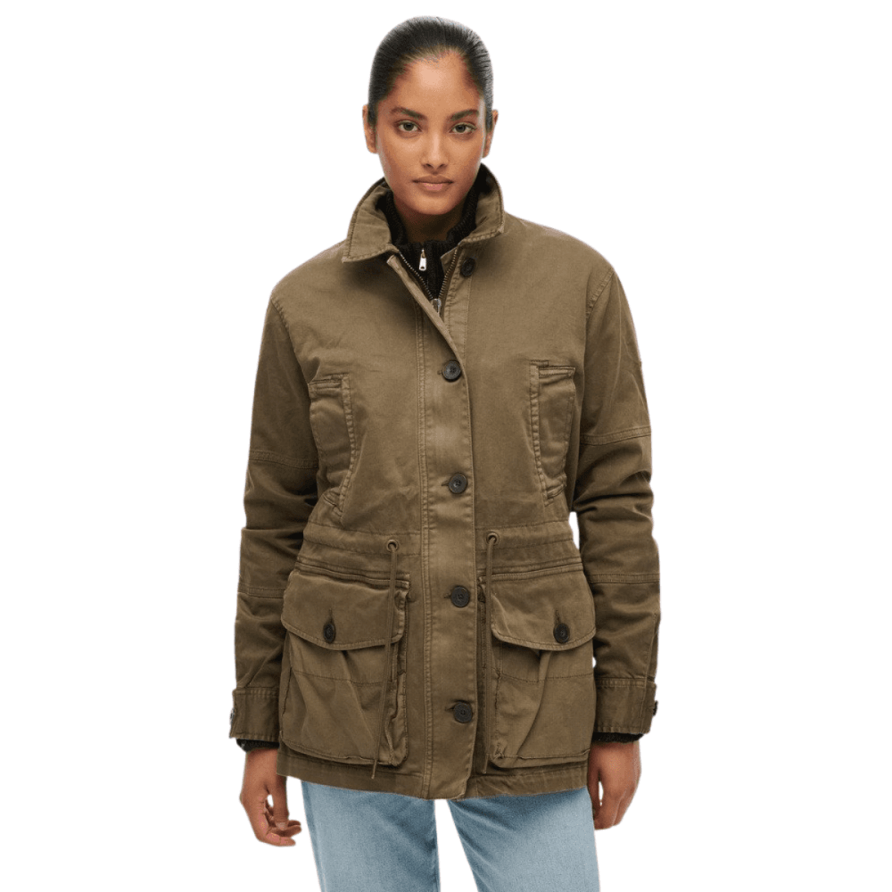 Superdry Womens Dropped Waist Jacket