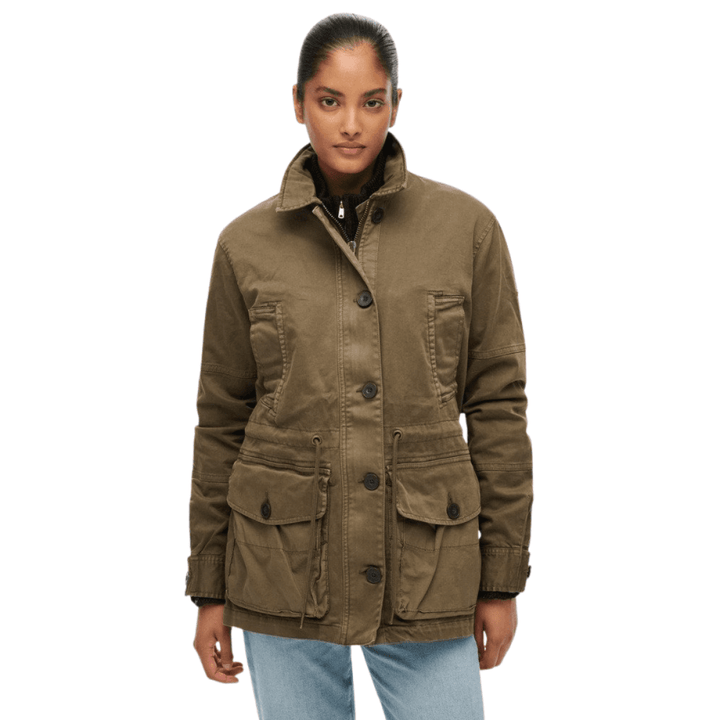 Superdry Womens Dropped Waist Jacket