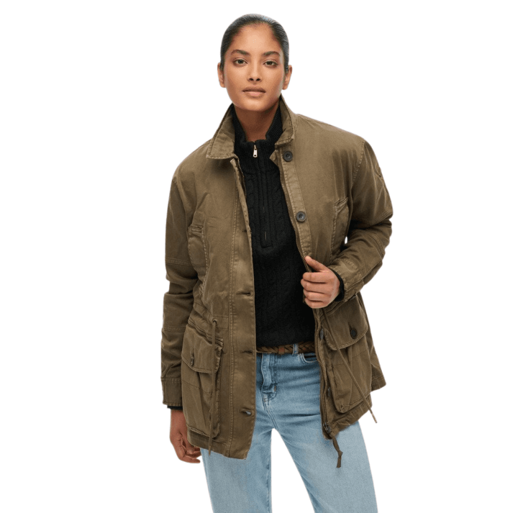 Superdry Womens Dropped Waist Jacket