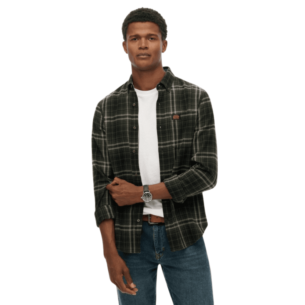 Superdry Long Sleeve Cotton Lumberjack Shirt