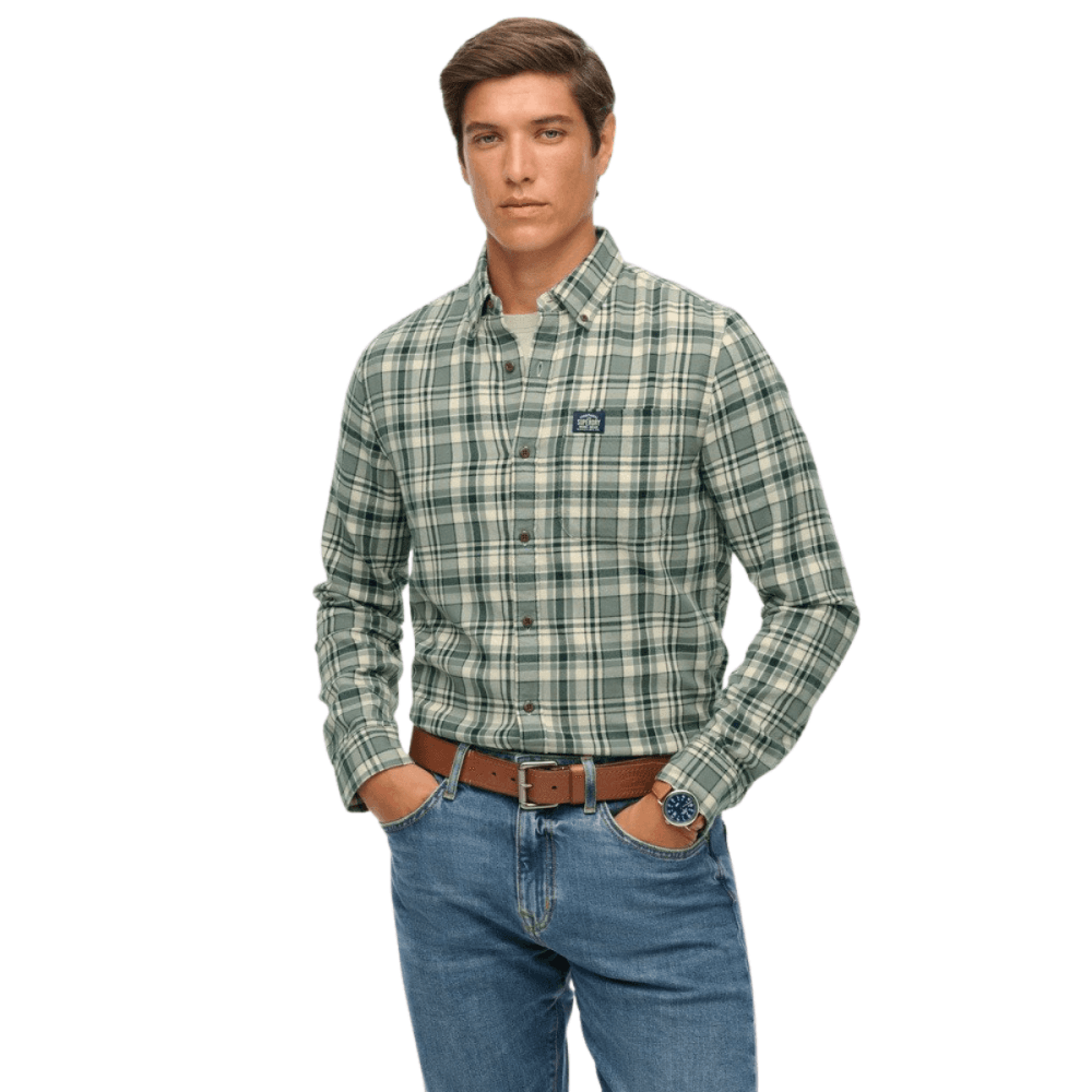 Superdry Long Sleeve Cotton Lumberjack Shirt