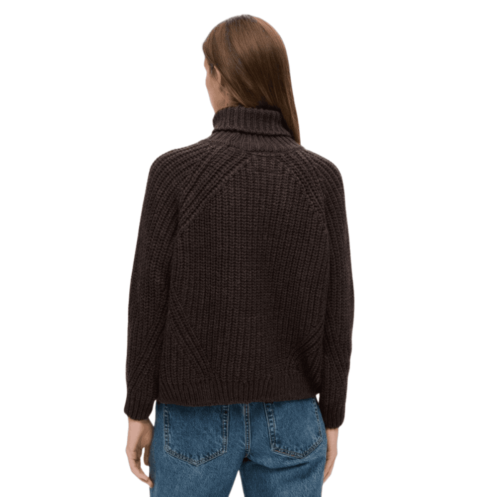 Superdry Slouchy Stitch Roll Neck Knit Jumper